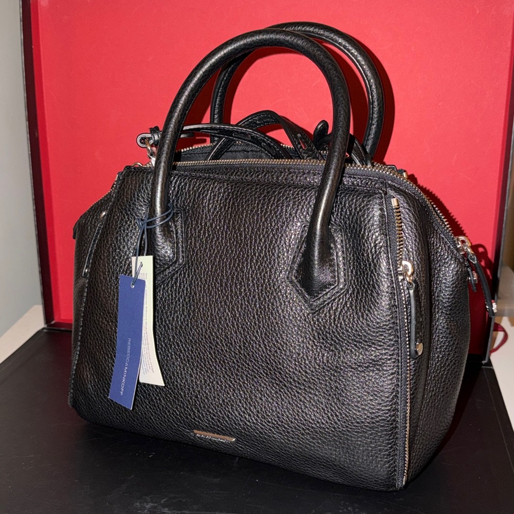 Rebecca Minkoff Black Leather Satchel
